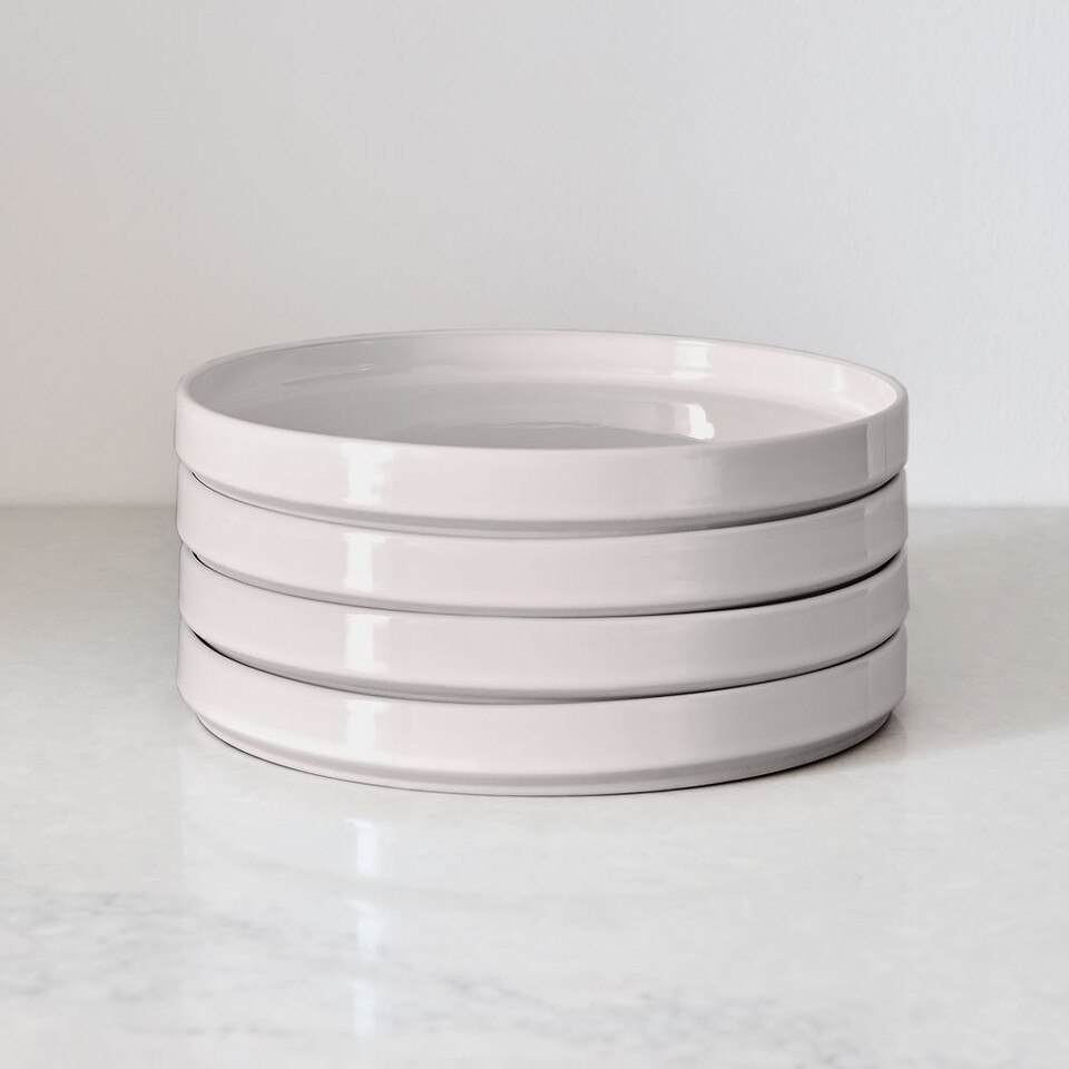 StraightSided Stoneware Salad Plates West Elm Australia